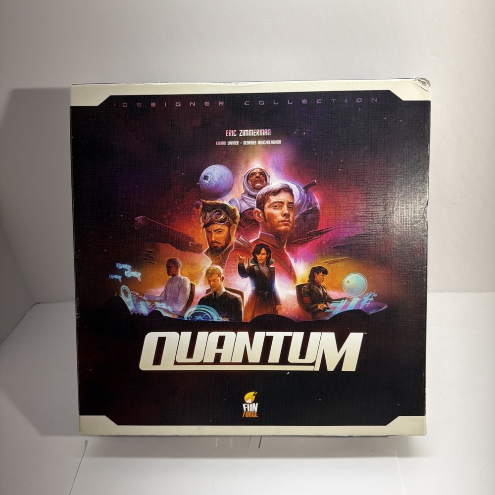 Quantum Fun Forge Eric Zimmerman 2013 Edition Board Game Designer Collection
